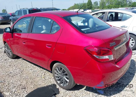 2017 Mitsubishi Mirage G4 Se из США, поврежденный, VIN ML32F4FJ6HHF11777